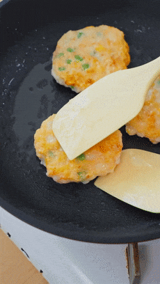 【宝宝辅食】豌豆玉米虾饼
