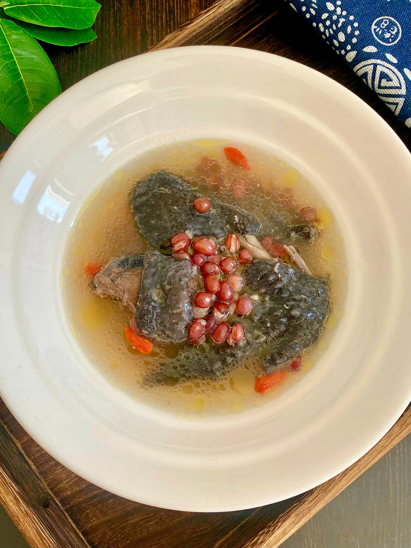 红豆乌鸡汤