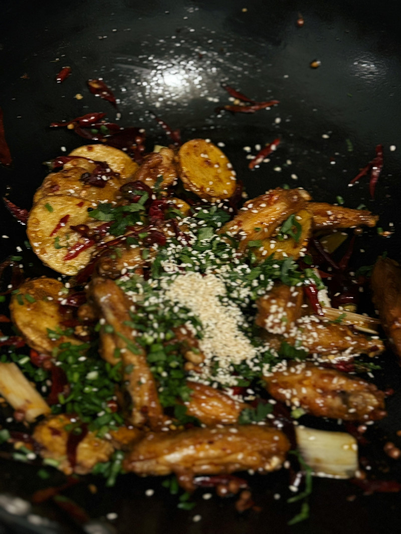 香辣土豆鸡翅 香辣土豆鸡翅