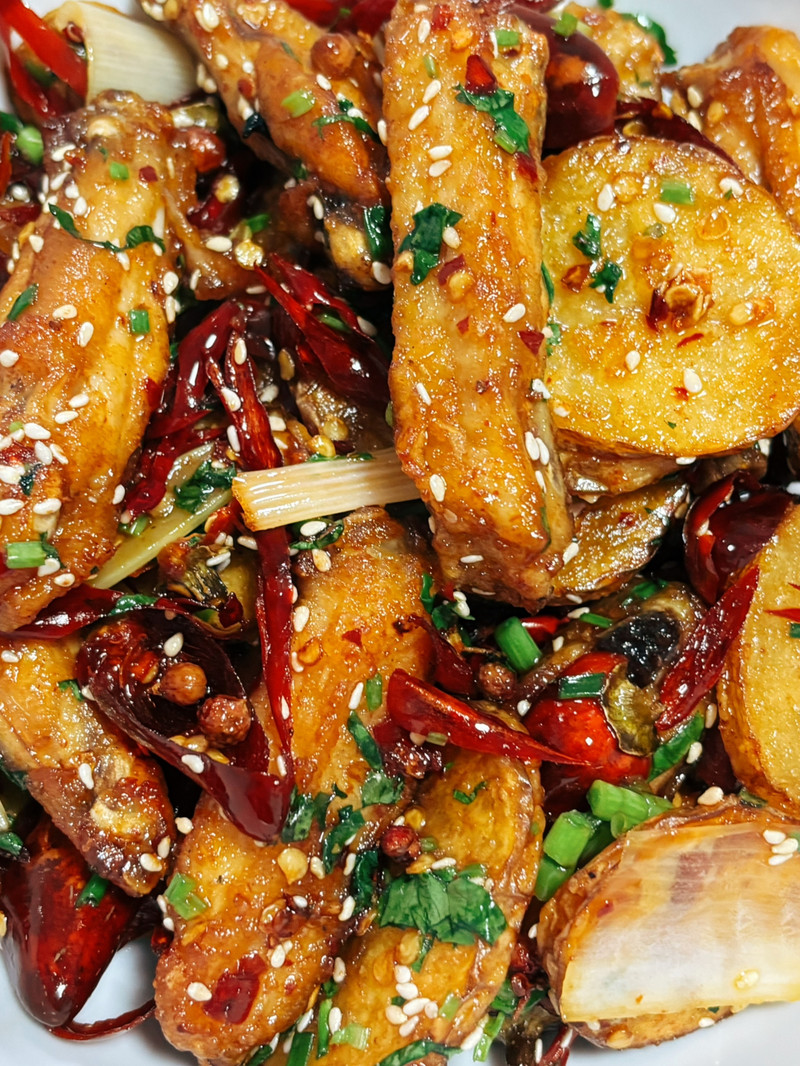 香辣土豆鸡翅 香辣土豆鸡翅