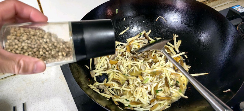 白烧茭白鳝丝