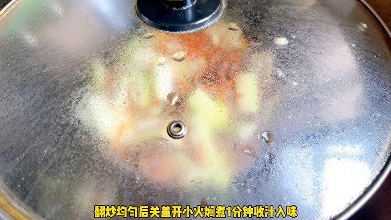 鸡腿肉炒蒲瓜