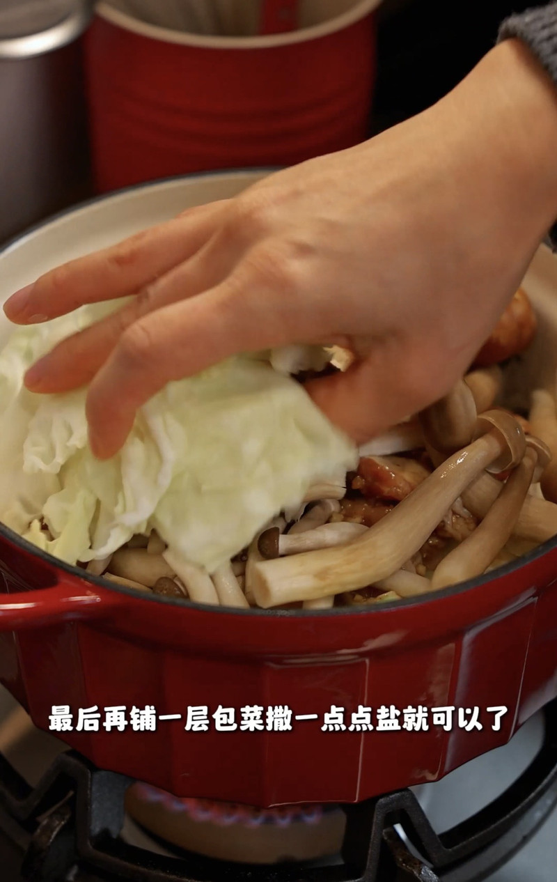一锅鲜掉眉毛！无水鸡肉蔬菜锅的神仙吃法