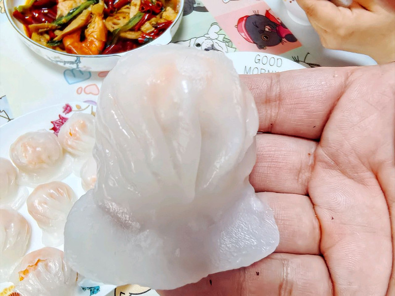 水晶虾饺