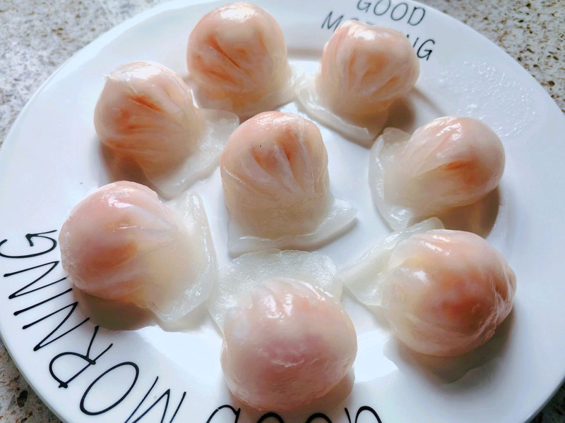 水晶虾饺