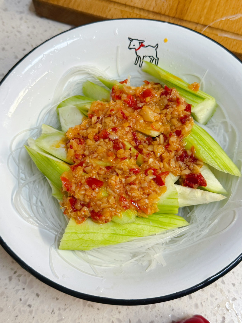 香辣蒜蓉粉丝蒸虾