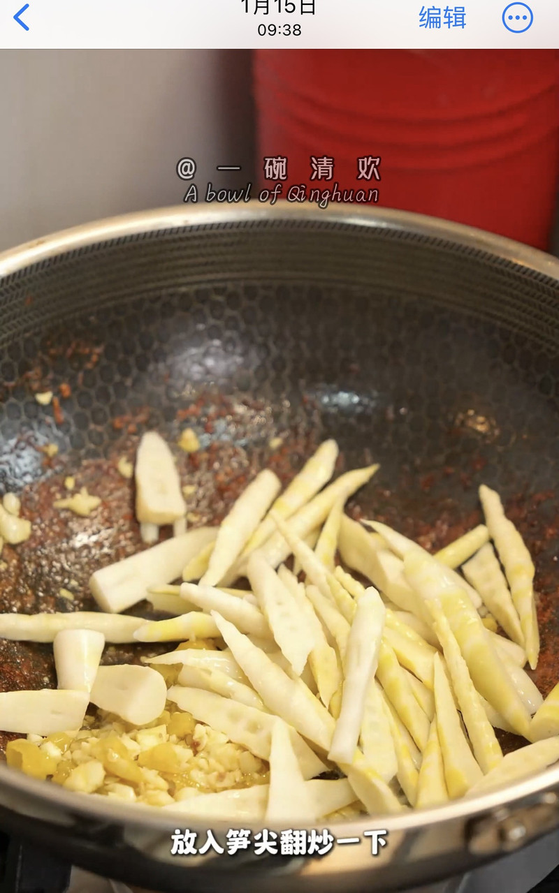 笋尖炒牛肉丨脆嫩与鲜嫩的舌尖碰撞