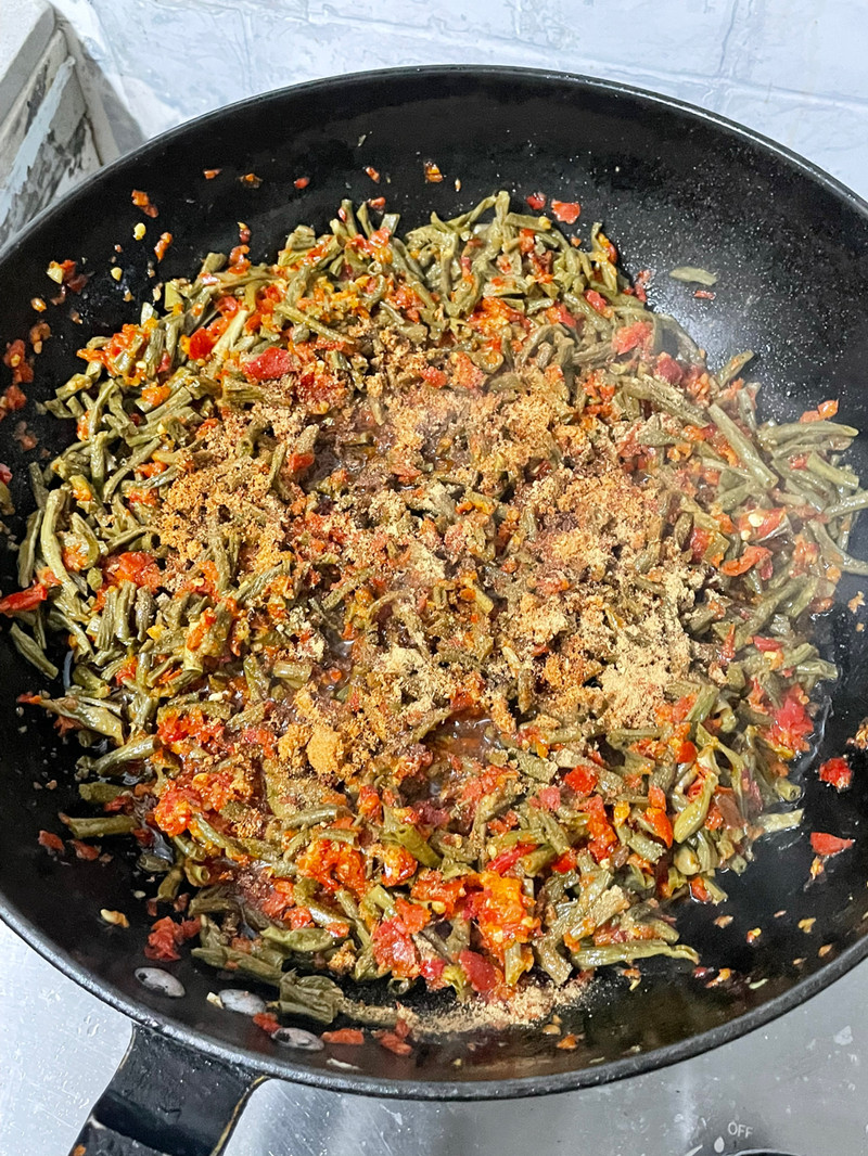 酸豆角辣椒酱