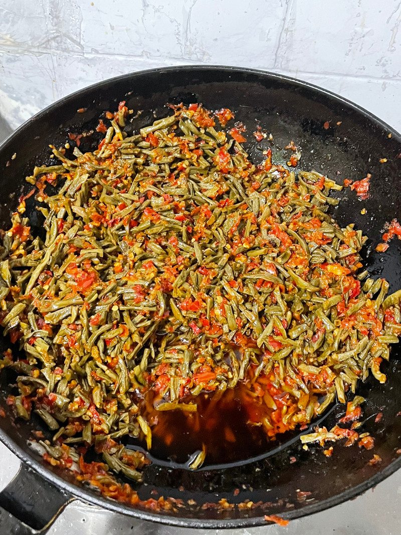 酸豆角辣椒酱
