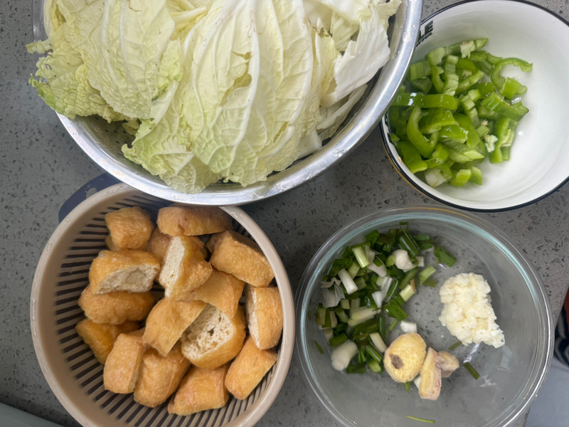低脂健康的白菜闷豆泡！