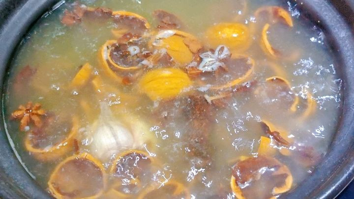 核桃壳煮鸡蛋