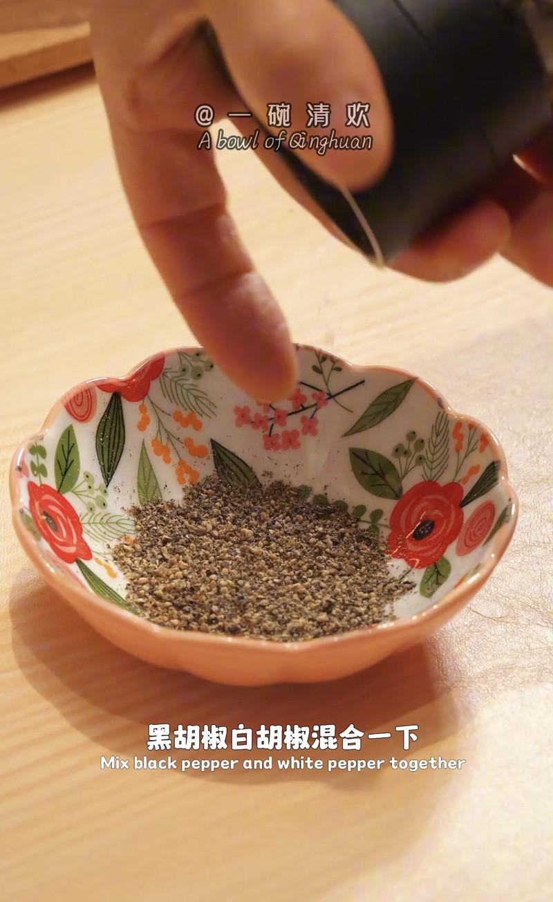 双重胡椒暴击！鸡肉焦香爆汁太绝了