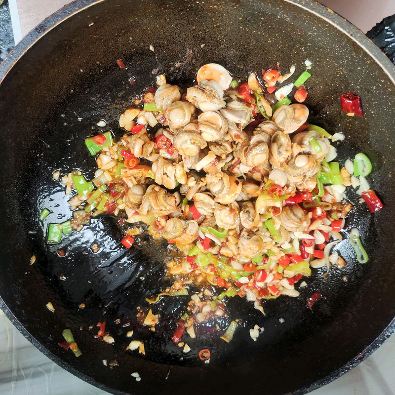 辣炒扇贝肉
