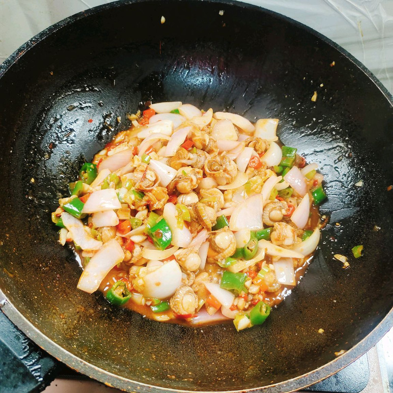 辣炒扇贝肉