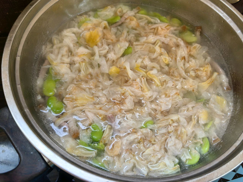 春日限定——白花豆米汤