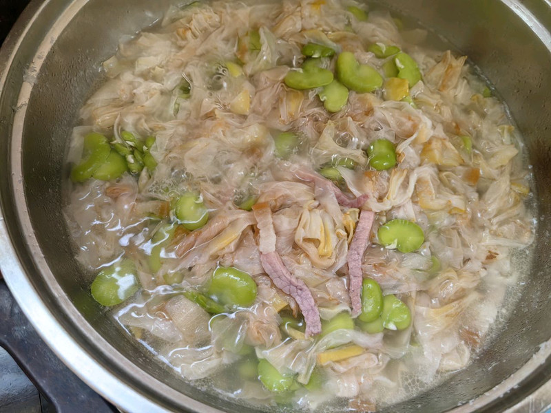 春日限定——白花豆米汤