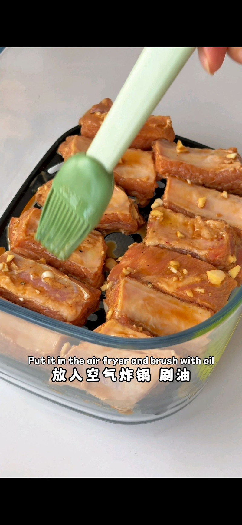 蒜香椒盐烤排骨