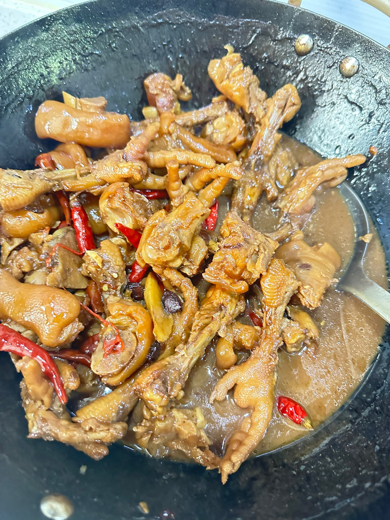 猪脚烧鸡爪 真的是香迷糊了好好吃 精品 独家