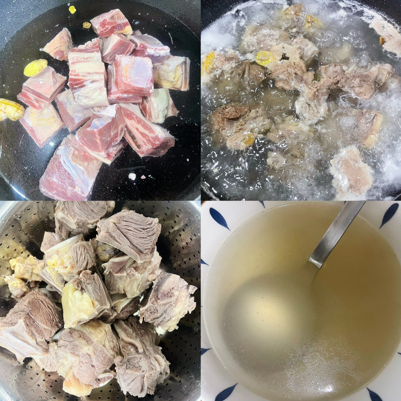 家常红烧牛肋排！