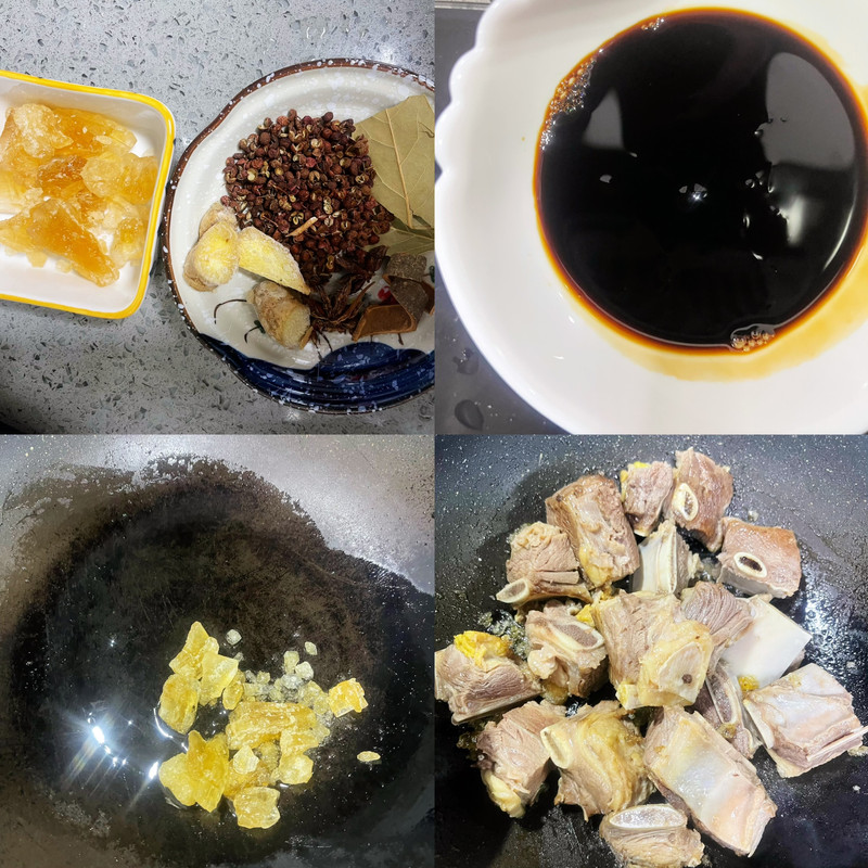 家常红烧牛肋排！