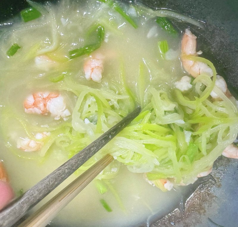 清爽低脂！瓠瓜炒虾仁