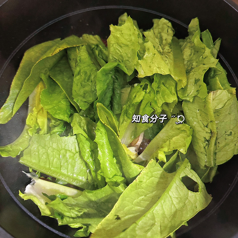 豆豉鲮鱼炒油麦菜