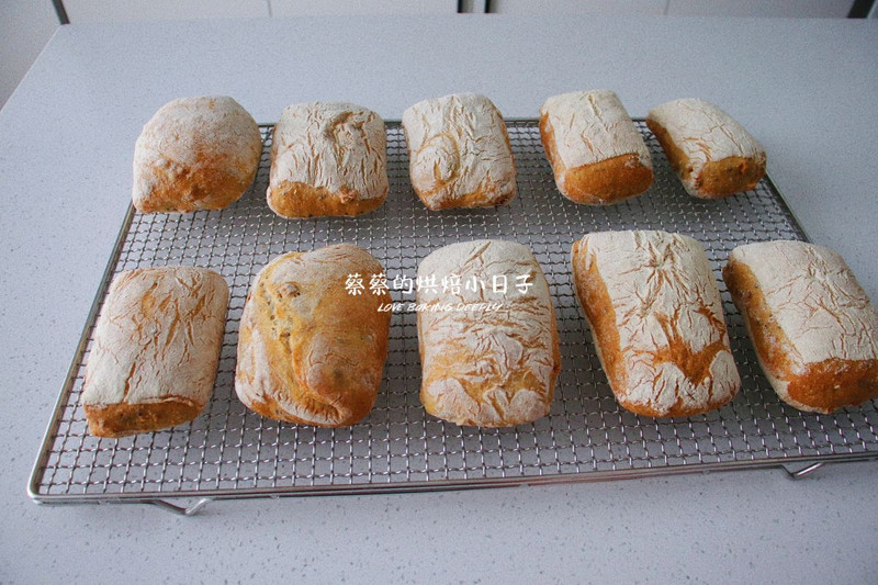 低脂饱腹｜这全麦恰巴塔面包好吃又易做！