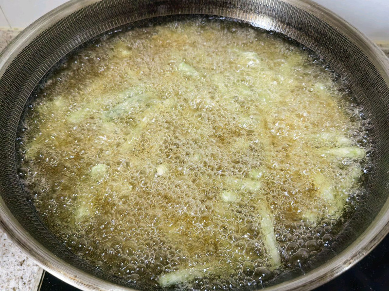 蛋黄焗豆角