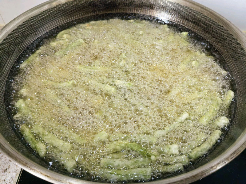 蛋黄焗豆角