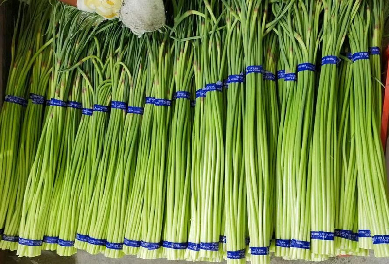 蒜苔炒香干