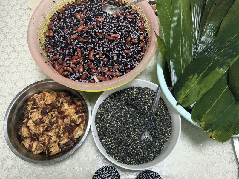 血糯粽子（肉粽）