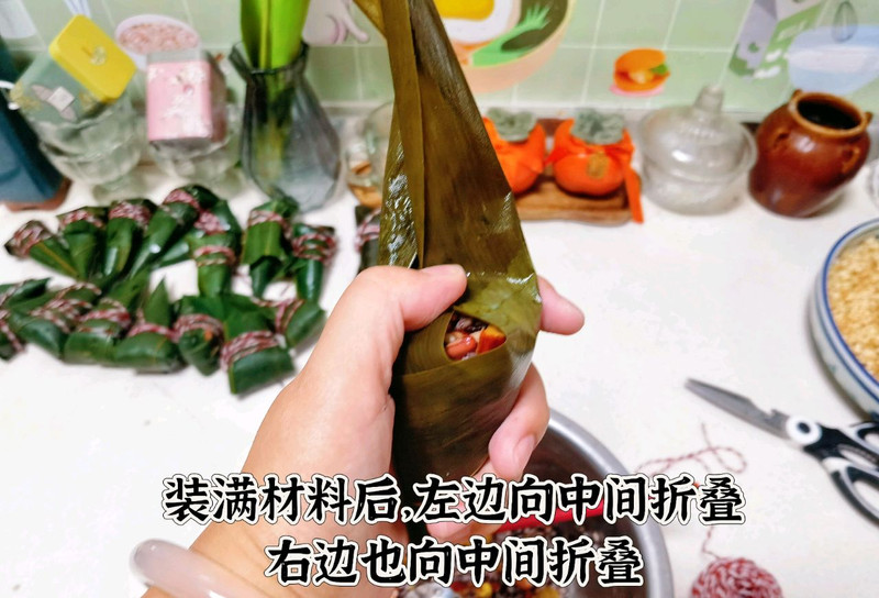 红糖蜜枣粽