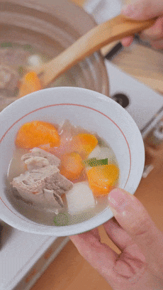 【宝宝辅食】山药羊排汤