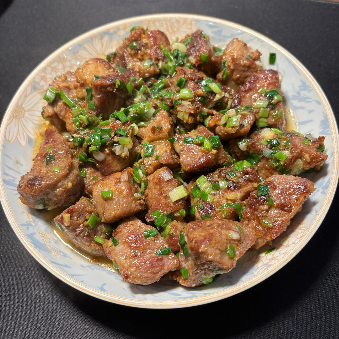 盐葱梅花肉