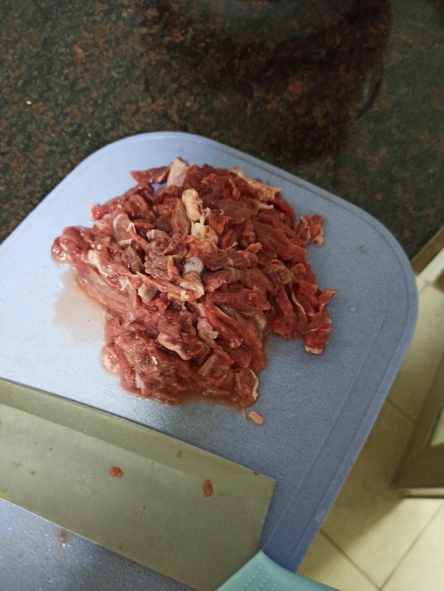 爆炒驴肉