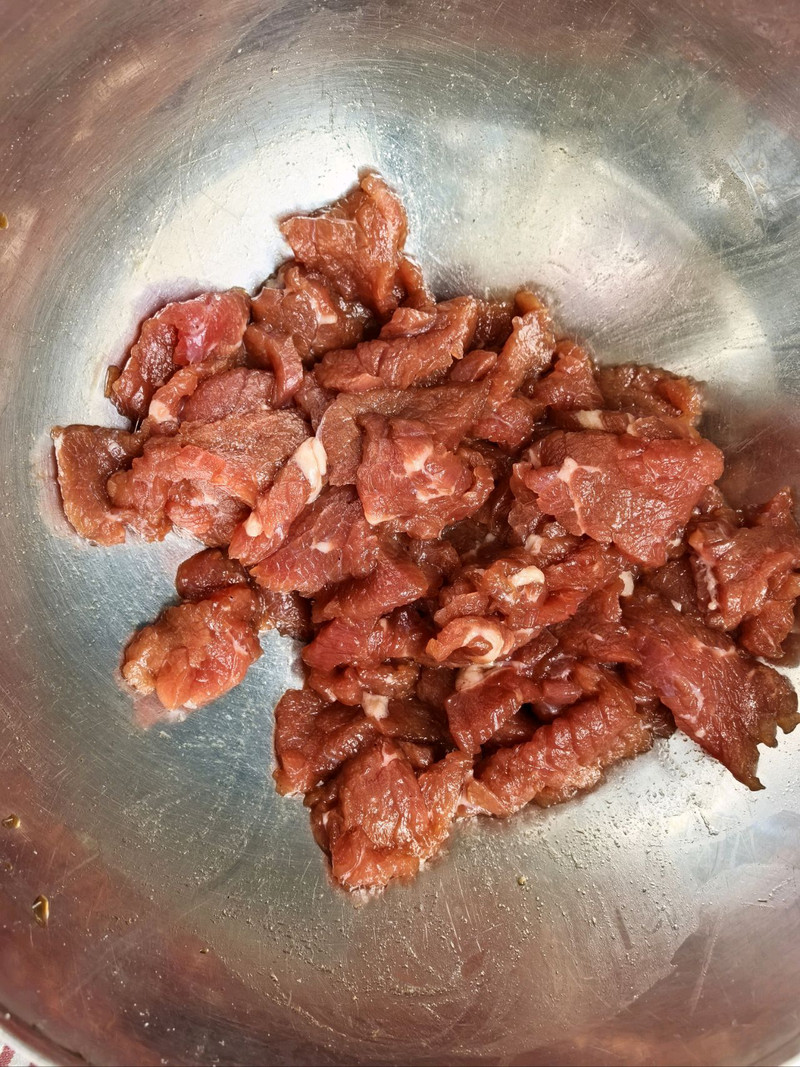 香菜拌牛肉