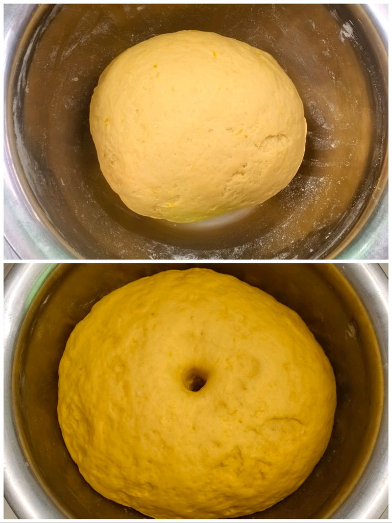 水光肌南瓜馒头