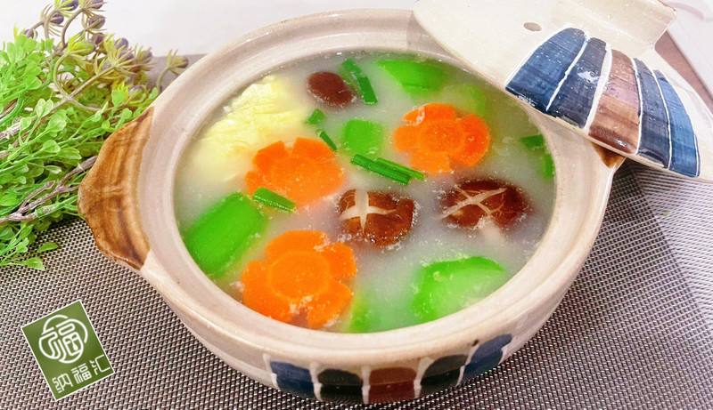 减脂汤！丝瓜鸡蛋汤