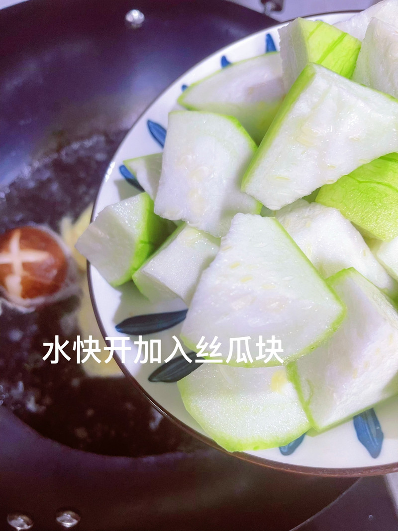 减脂汤！丝瓜鸡蛋汤