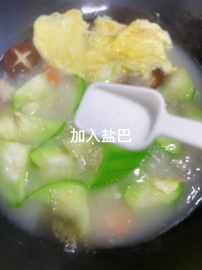 减脂汤！丝瓜鸡蛋汤