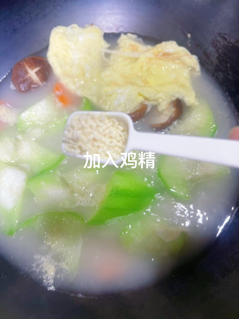减脂汤！丝瓜鸡蛋汤