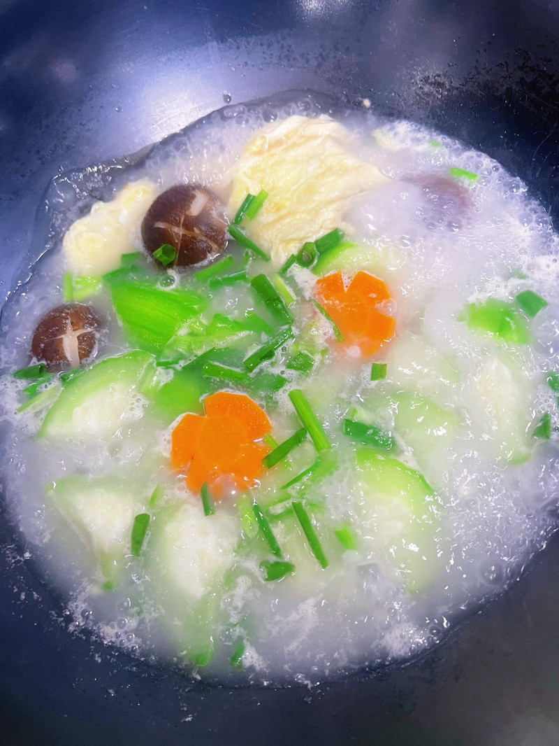 减脂汤！丝瓜鸡蛋汤