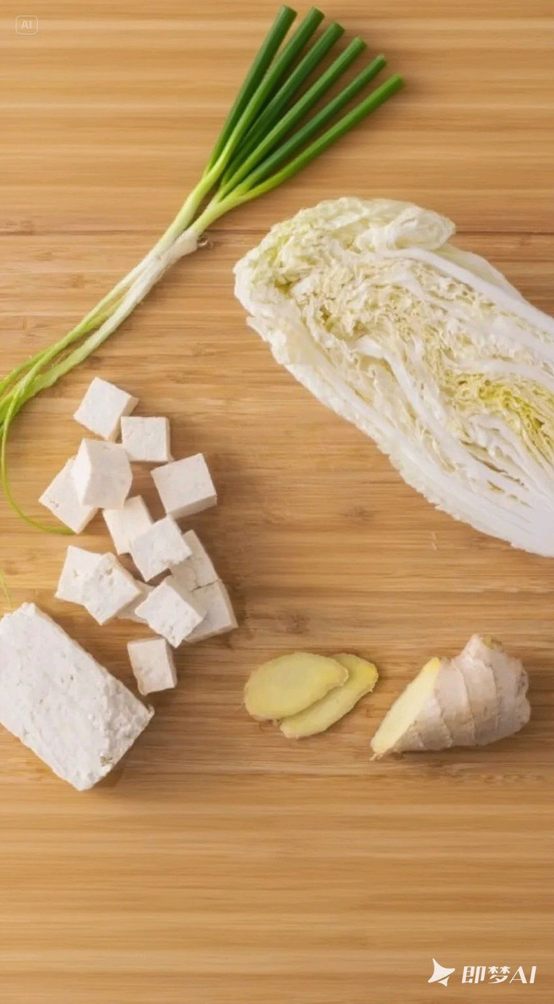 白菜炖豆腐