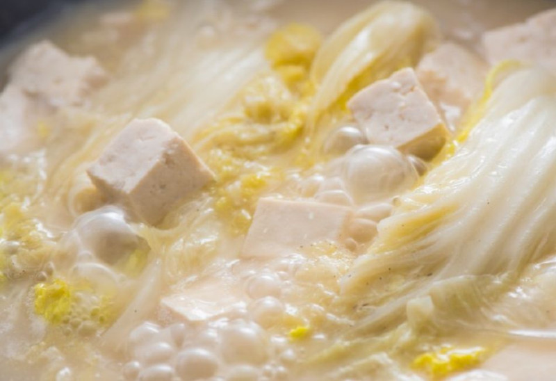白菜炖豆腐