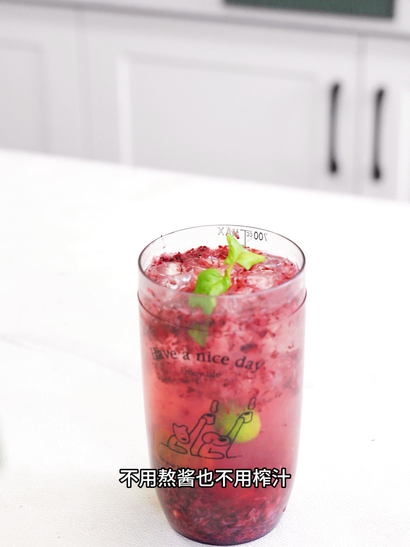杨梅话梅冰柠气泡水
