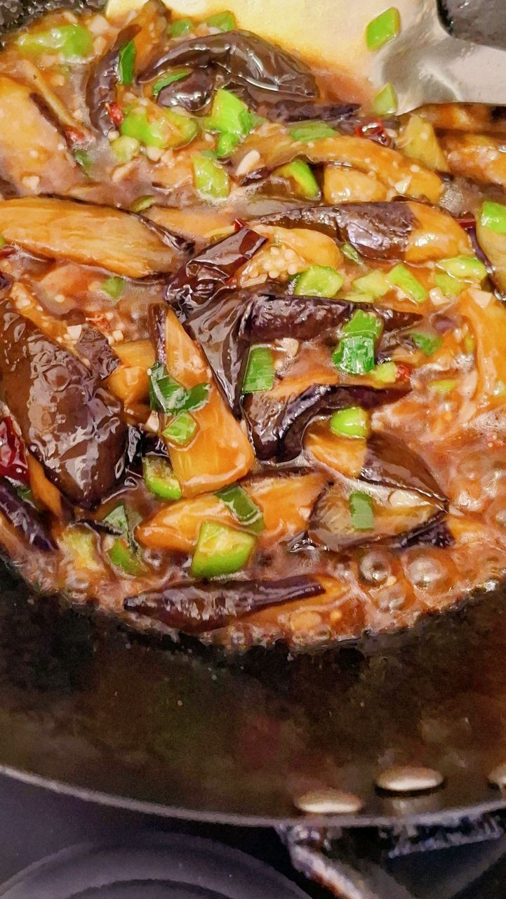 家庭版少油～红烧茄子