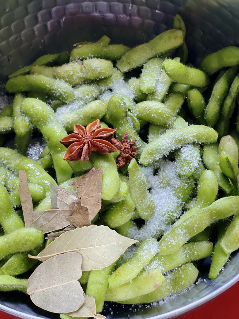 绝味凉拌麻香毛豆