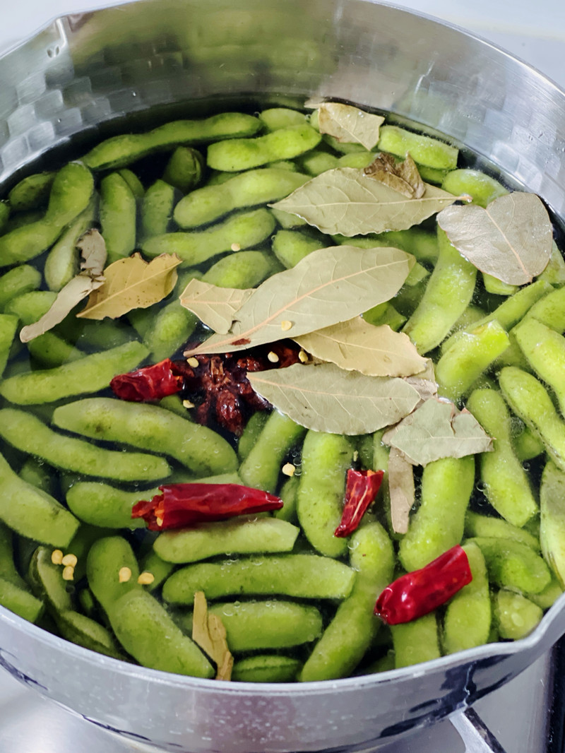 绝味凉拌麻香毛豆