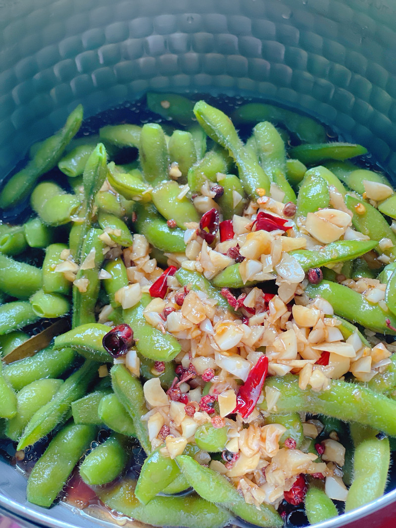 绝味凉拌麻香毛豆
