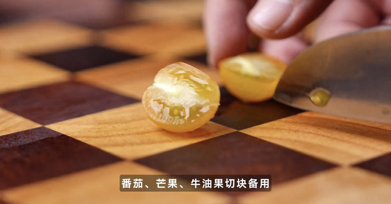芒果虾仁沙拉